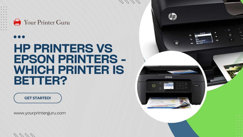HP Printers Vs Epson Printers