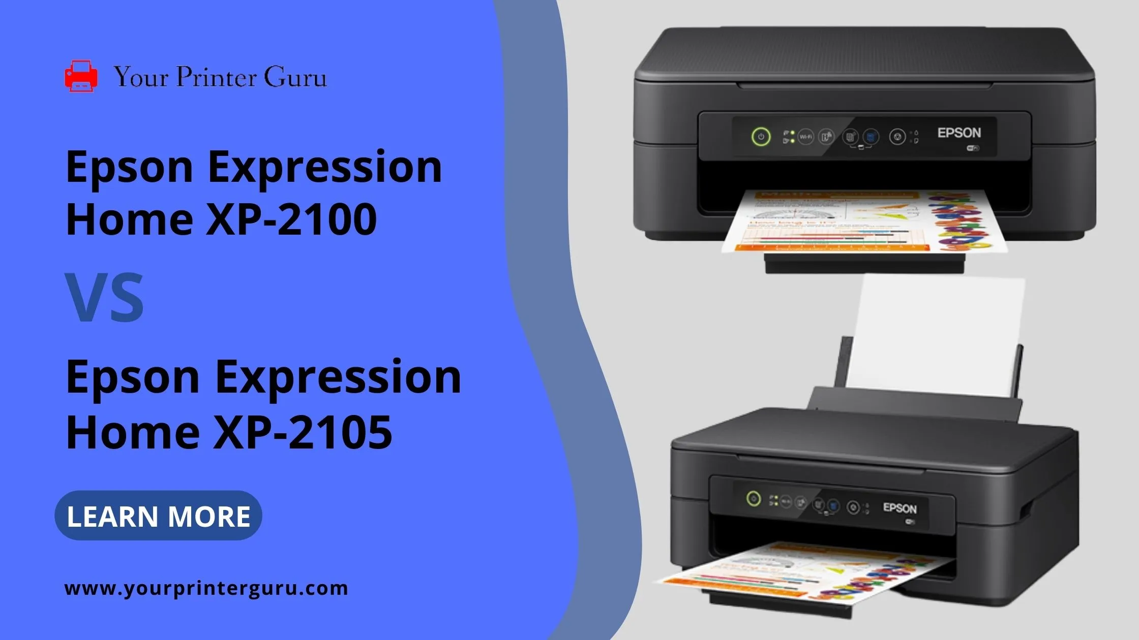 Read more about the article Epson Xp 2100 vs 2105- Detailed Comparison & Differences