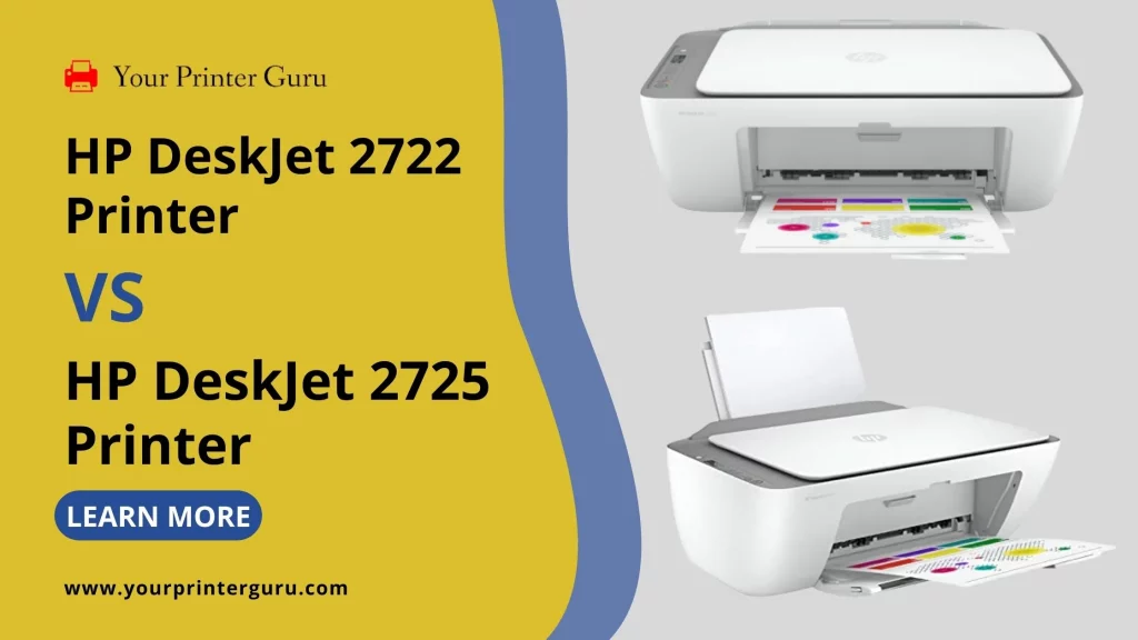 HP Deskjet 2722 vs Deskjet 2725