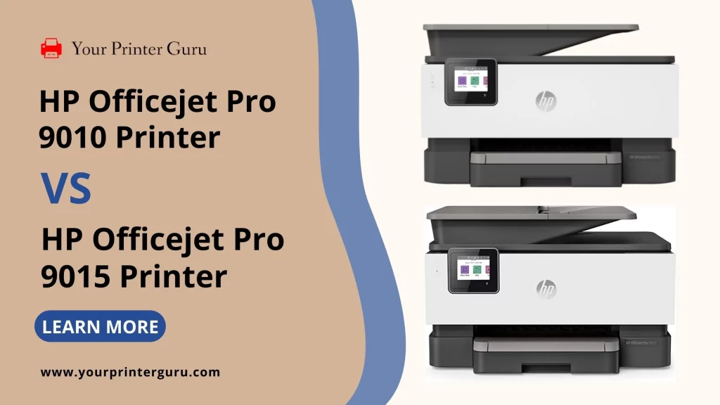 HP Officejet Pro 9010 vs 9015