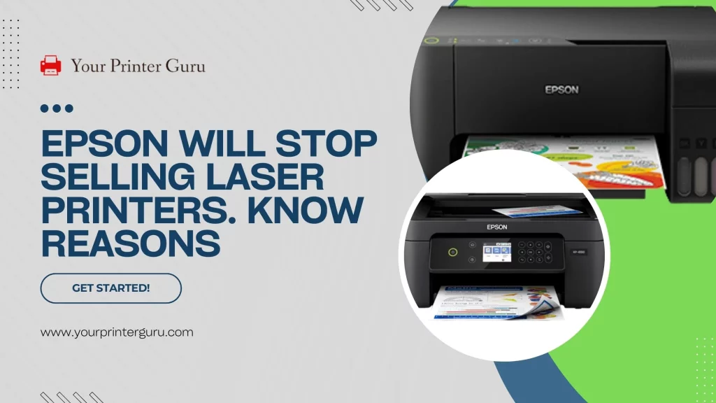 Epson Will Stop Selling Laser Printers
