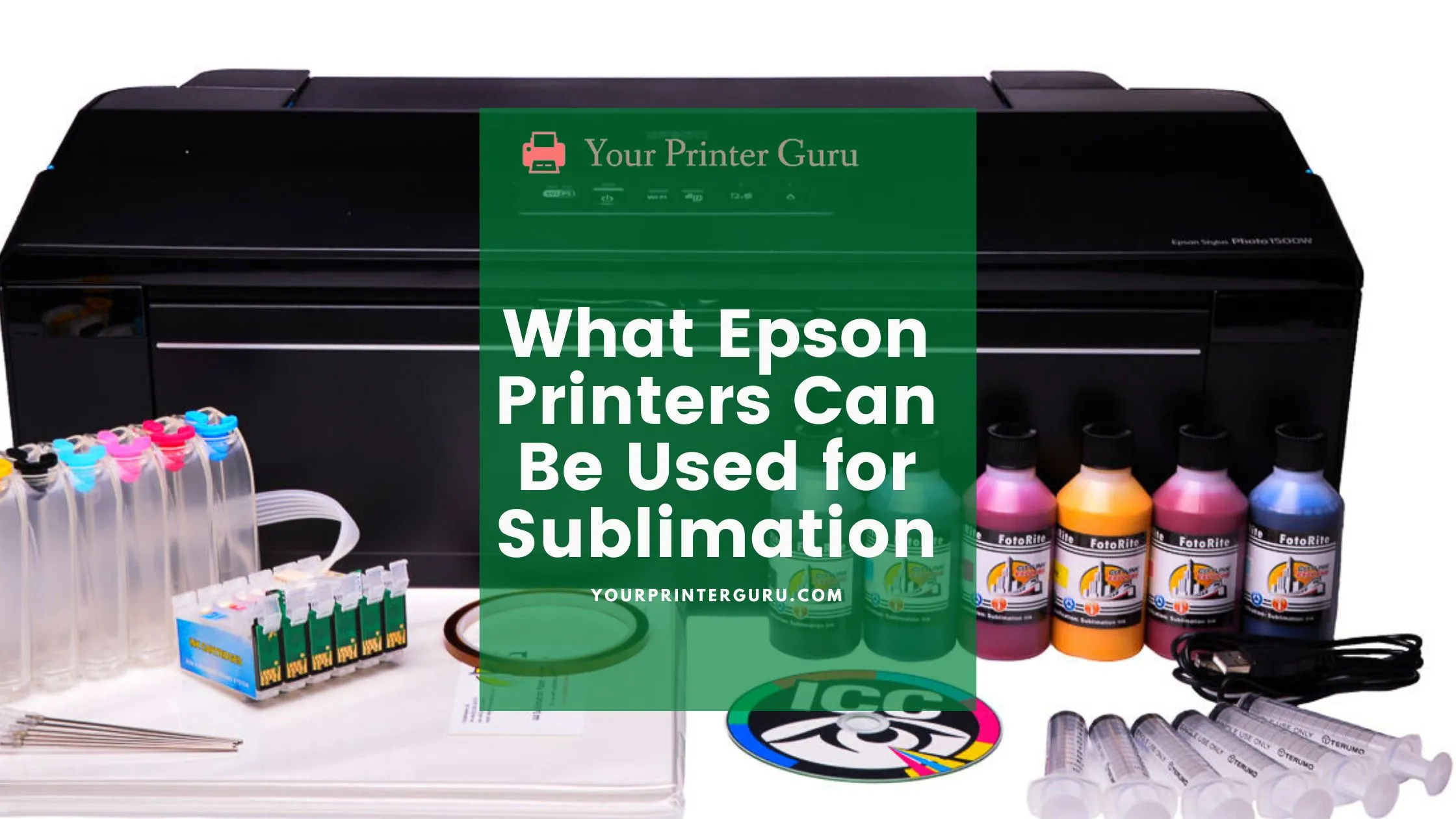 Read more about the article What Epson Printers Can Be Used for Sublimation?