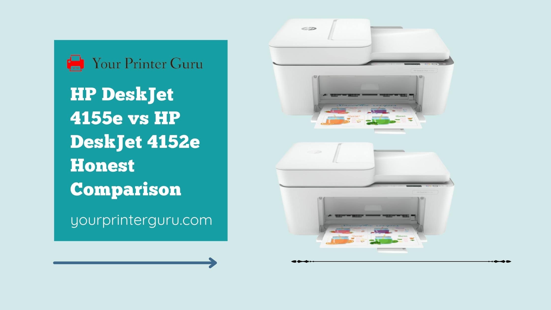 Read more about the article HP DeskJet 4155e vs HP DeskJet 4152e | Honest Comparison