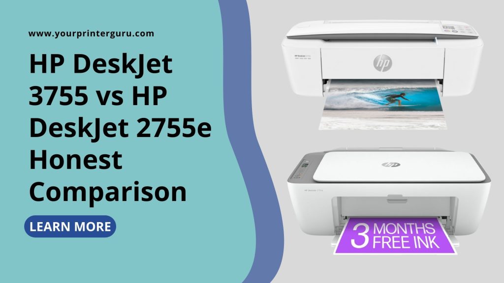 HP DeskJet 3755 vs HP DeskJet 2755e