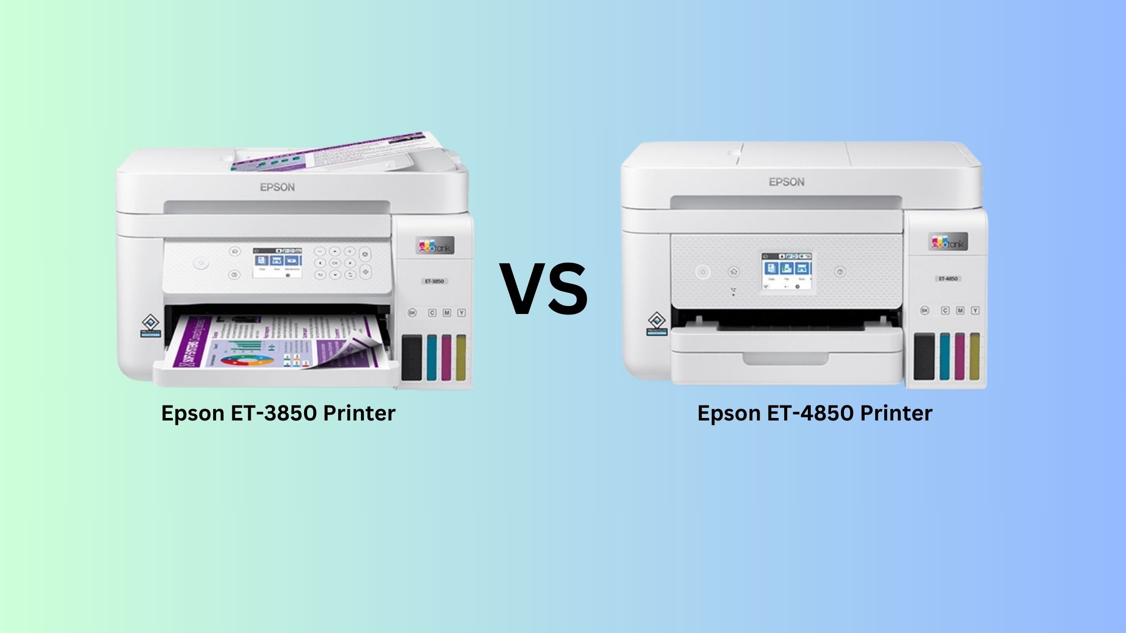 Read more about the article Comparing Epson 3850 Vs 4850 | Which One Is the Best?