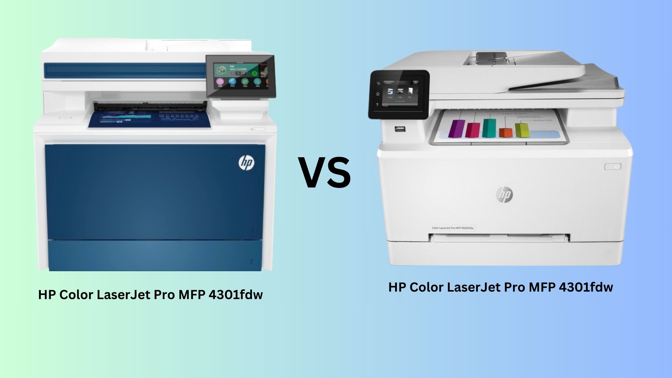 Read more about the article HP Color Laserjet Pro mfp 4301fdw vs m283fdw Comparison